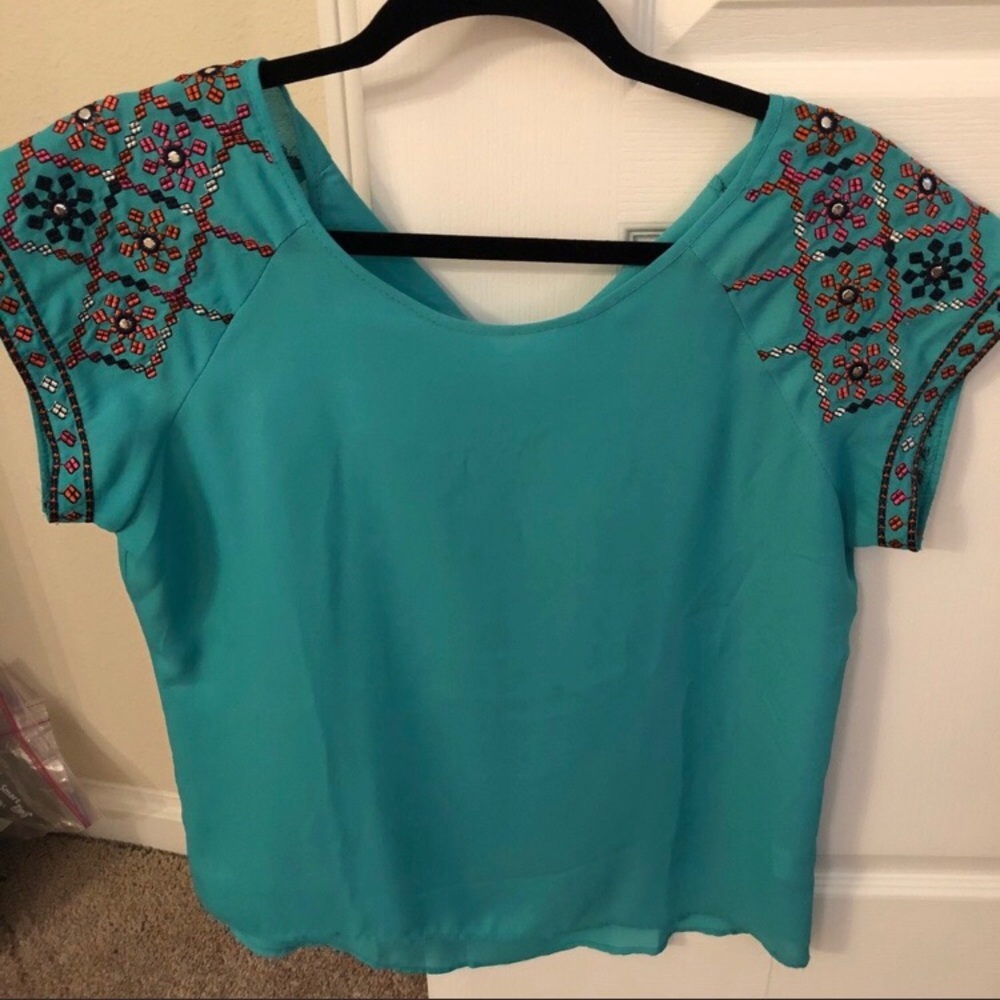 Francesca’s short sleeve shirt